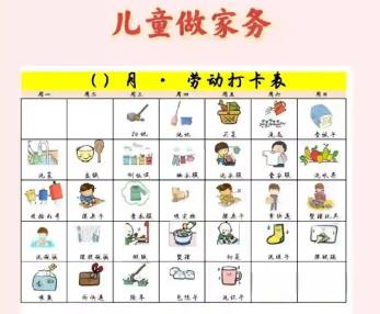 南昌儿童做家务年龄对照表